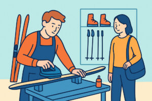 Voiteluhuoltopalvelu hiihtokaupasta – mitä siihen kuuluu